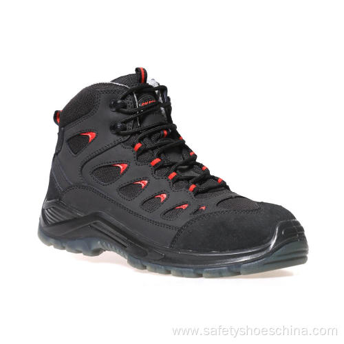 Safety Shoes Cow Leather and PU Sole